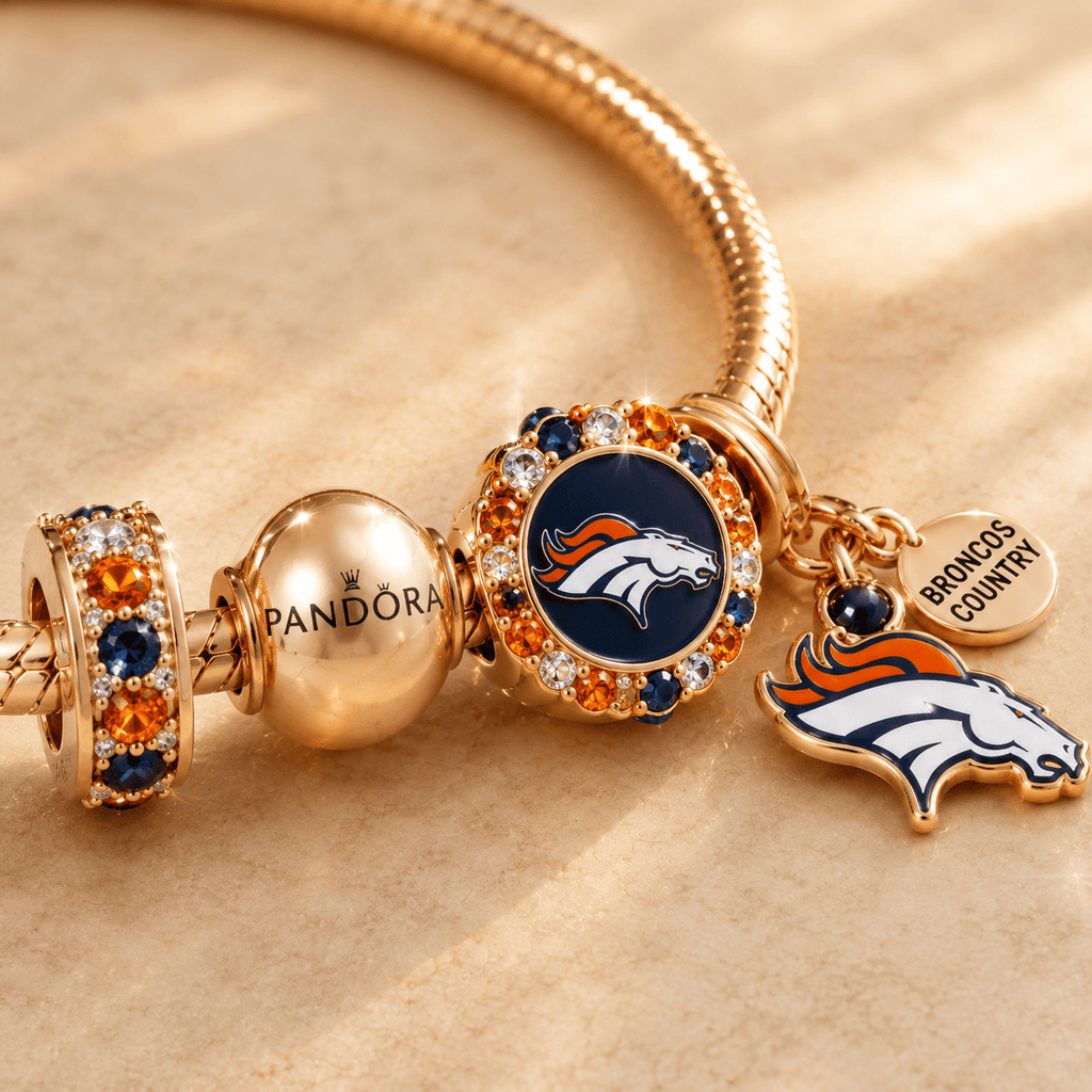 DVBC Gold Charm Bracelet Set NHVH