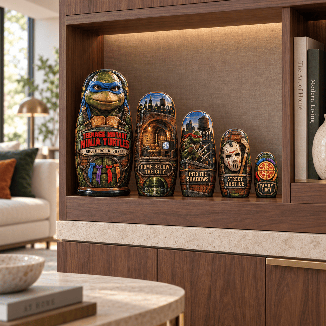 Premium TMNT Nesting Doll Set NHVH